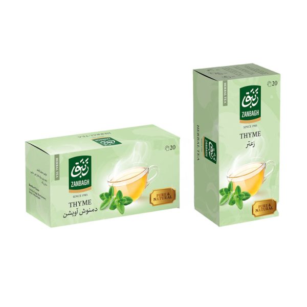 دمنوش آویشن زنبق 2