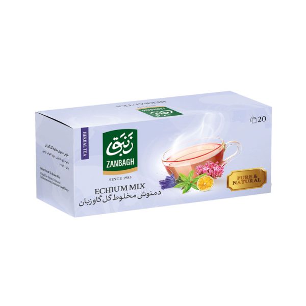 دمنوش گل گاوزبان زنبق 1