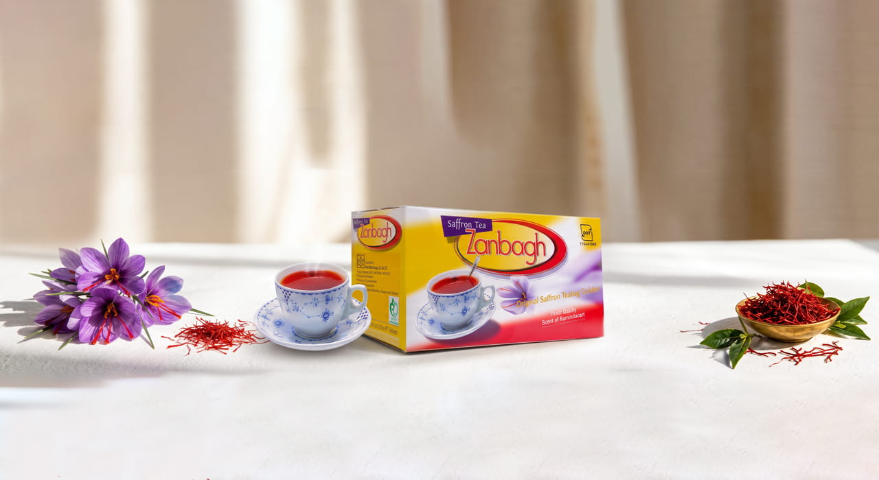 چای زعفرانی زنبق